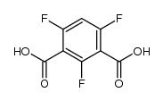 2,4,6-trifluoroisophthalic acid结构式