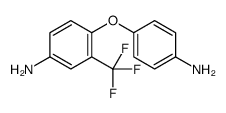 4-(4-aminophenoxy)-3-(trifluoromethyl)aniline结构式