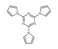 2,4,6-tripyrrol-1-yl-1,3,5-triazine结构式