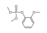 (2-methoxyphenyl) dimethyl phosphate结构式