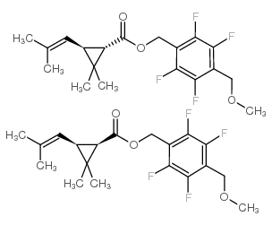 四氟甲醚菊酯结构式