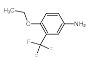 4-乙氧基-3-(三氟甲基)苯胺结构式