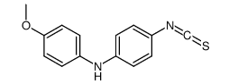 4-Isothiocyanato-N-(4-methoxyphenyl)aniline结构式