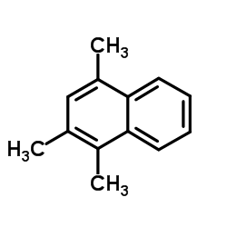 1,2,4-三甲基萘结构式