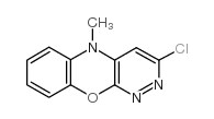2-氯-10-甲基-3,4-二氮吩嗪结构式
