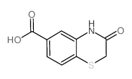 3,4-二氢-3-氧代-2H-苯并[b][1,4]噻嗪-6-羧酸结构式