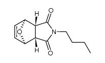 2-butyl-3&alpha;,4,7,7&alpha;-tetrahydro-4,7-epoxy-1H-isoindole-1,3(2H)-dione结构式