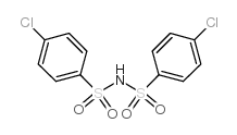 Benzenesulfonamide,4-chloro-N-[(4-chlorophenyl)sulfonyl]-结构式