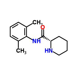 (S)-N-(2,6-二甲苯及)哌啶-2-甲酰胺结构式