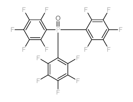 Phosphine oxide,tris(2,3,4,5,6-pentafluorophenyl)-结构式
