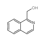 1-异喹啉基甲醇结构式