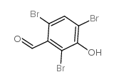 3-羟基-2,4,6-三溴苯甲醛结构式