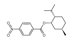 (-)-neomenthyl 4-nitrobenzoate结构式