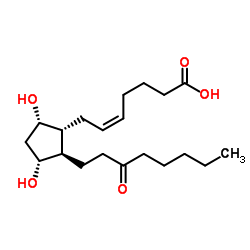 13,14-dihydro-15-keto PGF2a结构式