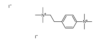 trimethyl-[4-[2-(trimethylazaniumyl)ethyl]phenyl]azanium,diiodide结构式
