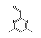2-Pyrimidinecarboxaldehyde, 4,6-dimethyl- (8CI,9CI)结构式