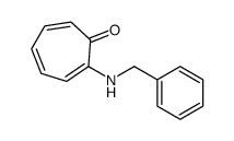 2-(benzylamino)cyclohepta-2,4,6-trien-1-one结构式