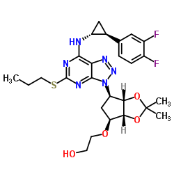 异亚丙基替卡格雷结构式