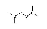 bis(dimethylboryl)disulphane结构式