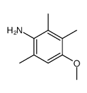Benzenamine, 4-methoxy-2,3,6-trimethyl- (9CI)结构式