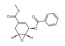 (1R,5R,6R)-methyl 5-(benzoyloxy)-7-oxabicyclo[4.1.0]hept-3-ene-3-carboxylate结构式