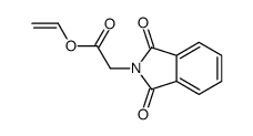 ethenyl 2-(1,3-dioxoisoindol-2-yl)acetate结构式
