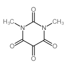 2,4,5,6(1H,3H)-Pyrimidinetetrone,1,3-dimethyl-结构式