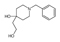 1-苄基-4-(2-羟基乙基)哌啶-4-醇结构式