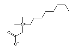 N-羧甲基-N,N-二甲基辛胺内翁盐结构式