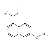 6-methoxy-alpha-methylnaphthalen-1-acetaldehyde结构式