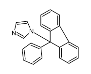 1-(9-phenylfluoren-9-yl)imidazole结构式