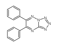 Tetrazolo[1,5-b][1,2,4]triazine,6,7-diphenyl-结构式