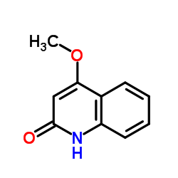 4-甲氧基-1H-喹啉-2-酮结构式