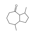 6-Oxo-2.8-dimethyl-bicyclo[5.3.0]decan结构式