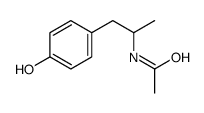 N-[1-(4-hydroxyphenyl)propan-2-yl]acetamide结构式