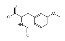 N-formyl-3-methoxy-phenylalanine结构式