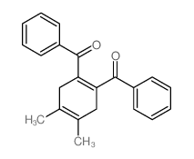 Methanone,(4,5-dimethyl-1,4-cyclohexadiene-1,2-diyl)bis[phenyl- (9CI)结构式