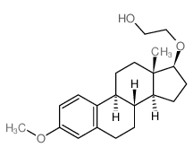 Ethanol,2-[[(17b)-3-methoxyestra-1,3,5(10)-trien-17-yl]oxy]-(9CI)结构式