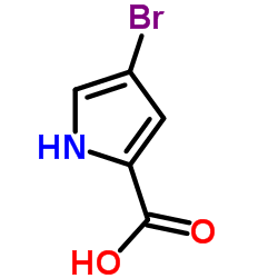 4-溴吡唑-2-羧酸结构式