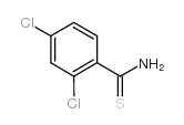 2,4-二氯硫代苯胺结构式