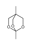 1,4-dimethyl-3,5,8-trioxabicyclo[2.2.2]octane结构式