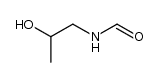 N-(2-hydroxypropyl)formamide结构式