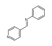 N-[(4-Pyridinyl)methylene]aniline结构式