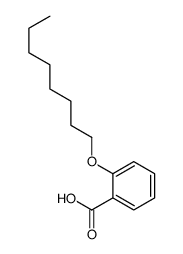 2-辛氧基苯甲酸结构式