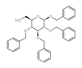 1,2,3,4-四苄基-beta-d-吡喃葡萄糖结构式