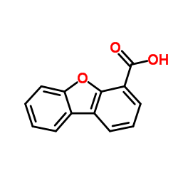 二苯并呋喃-4-羧酸结构式