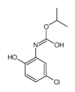 N-(5-Chloro-2-hydroxyphenyl)carbamic acid isopropyl ester结构式