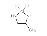 Palladium,dichloro(1,2-propanediamine-kN,kN')-, (SP-4-3)- (9CI)结构式