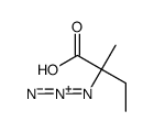 2-azido-2-methylbutanoic acid结构式