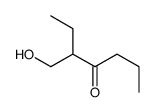 3-(hydroxymethyl)heptan-4-one结构式